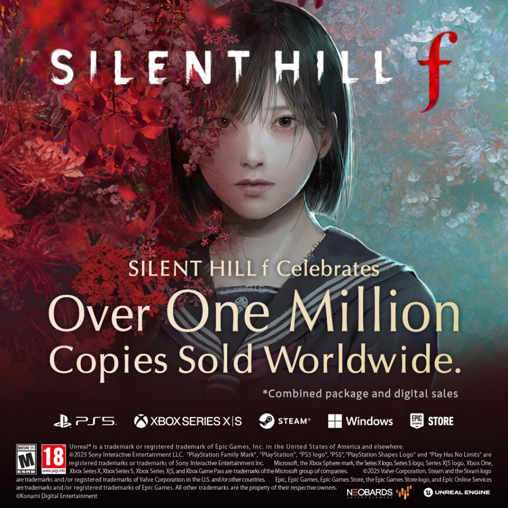 SILENT HILL f alcanza el millón de unidades vendidas