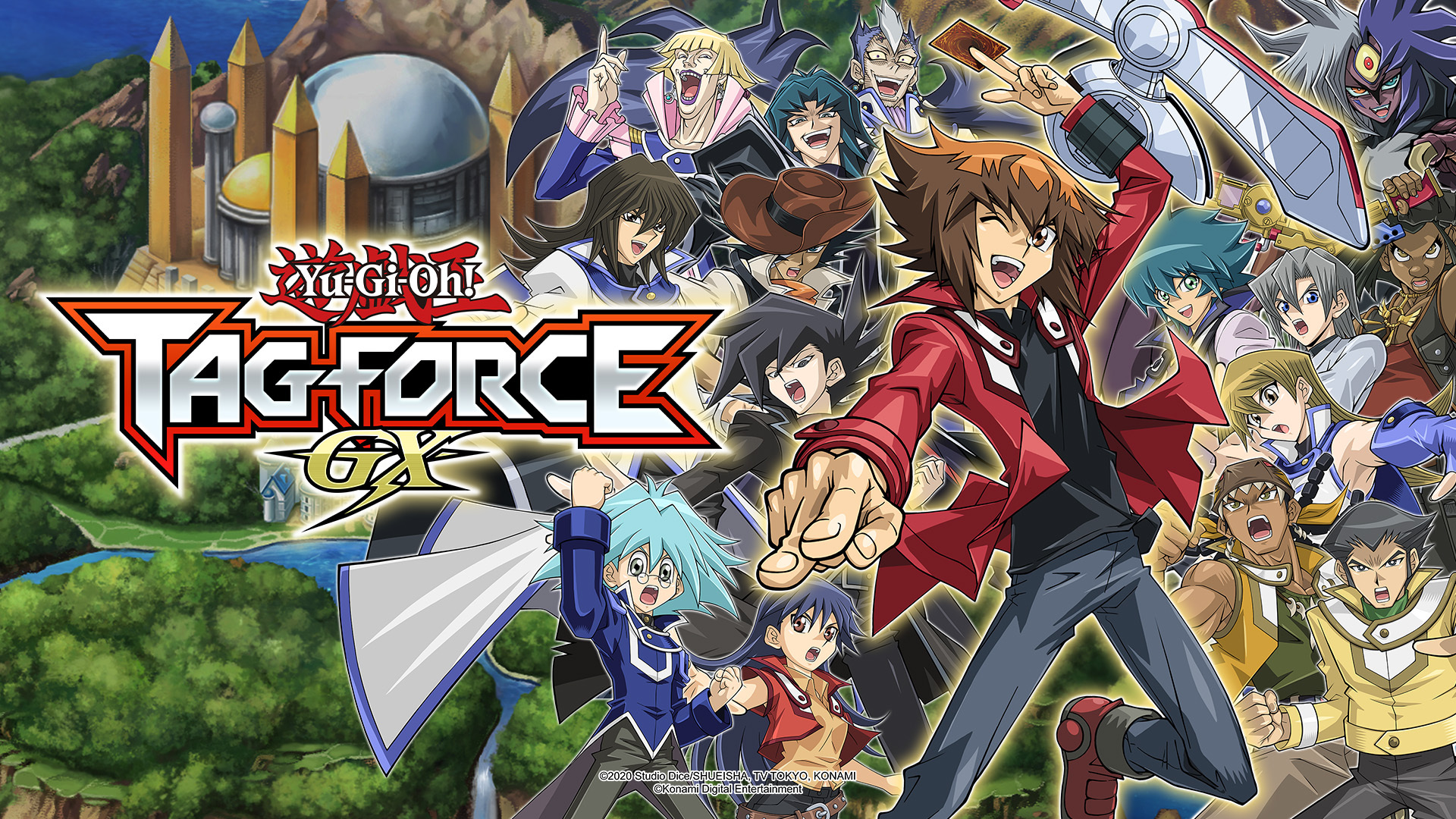 Yu-Gi-Oh! TAG FORCE GX - key art