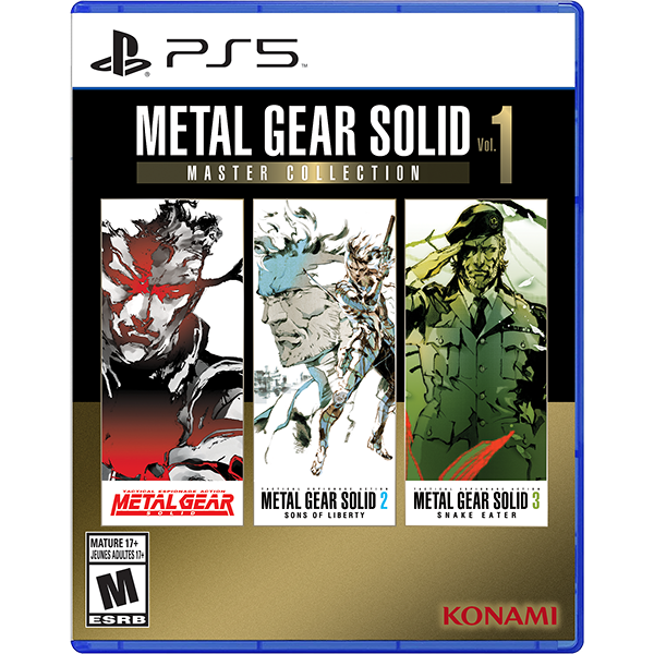 Metal Gear Solid 2 Sons of Liberty Custom Made Steelbook Case 