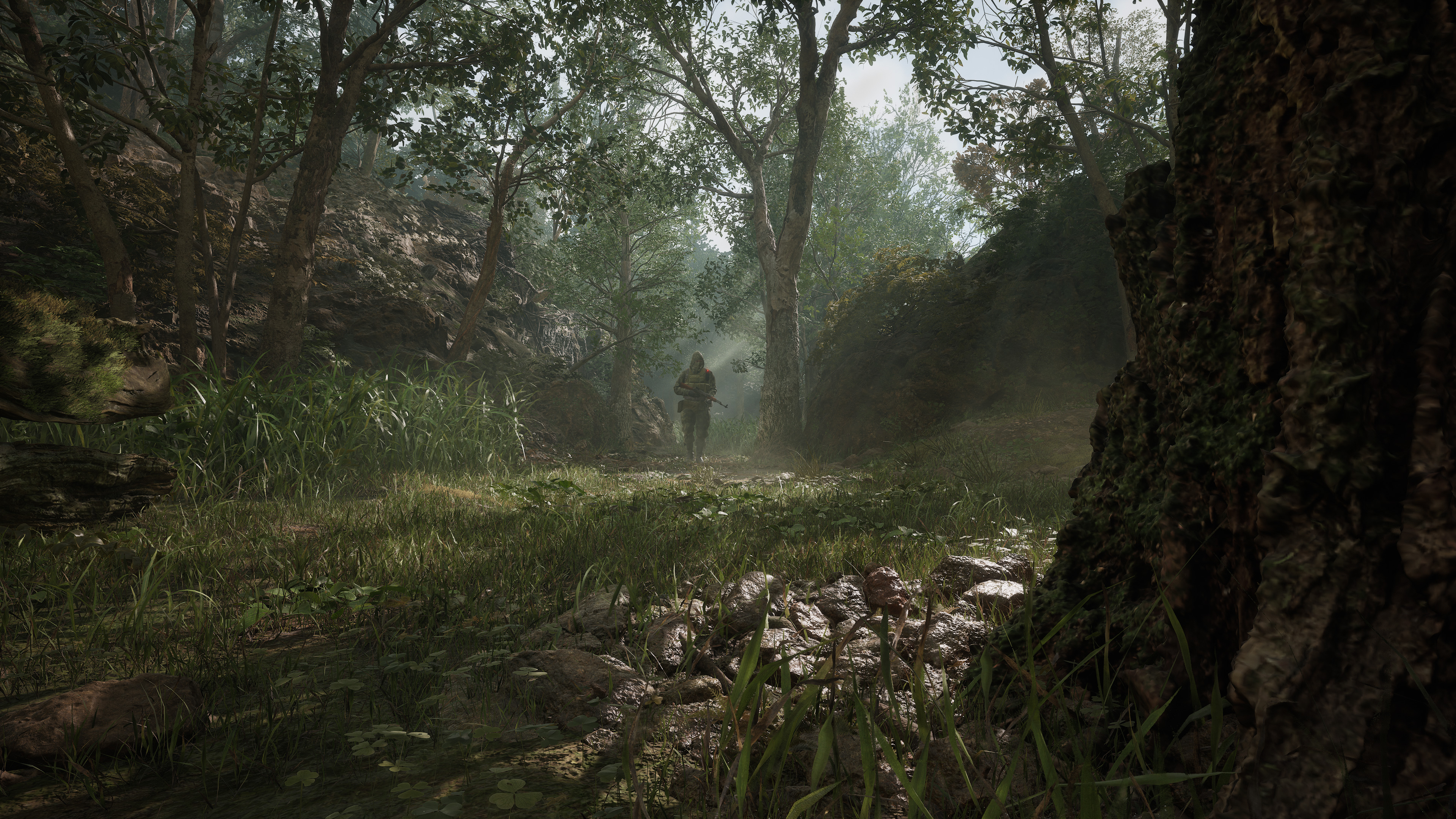 Jungle environment in Metal Gear Solid Δ: Snake Eater
