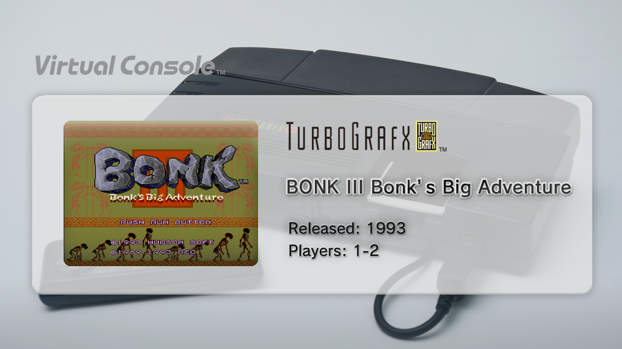 BONK 3 BONK'S BIG ADVENTURE