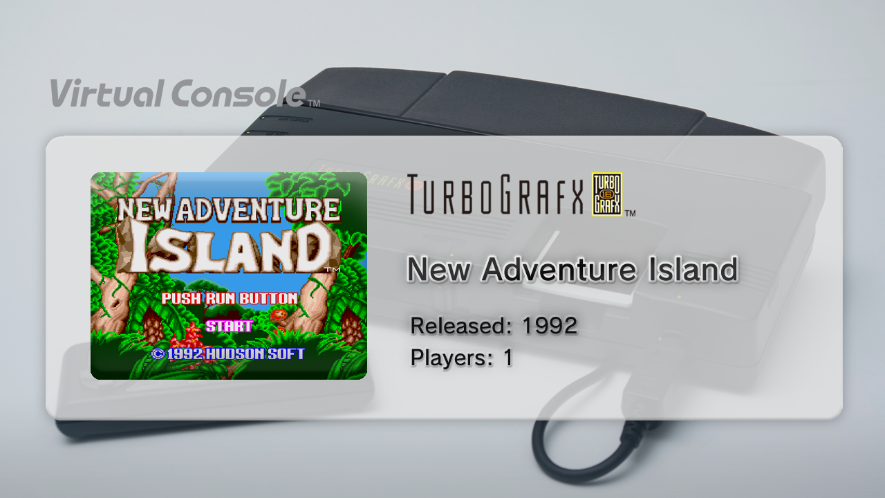 NEW ADVENTURE ISLAND