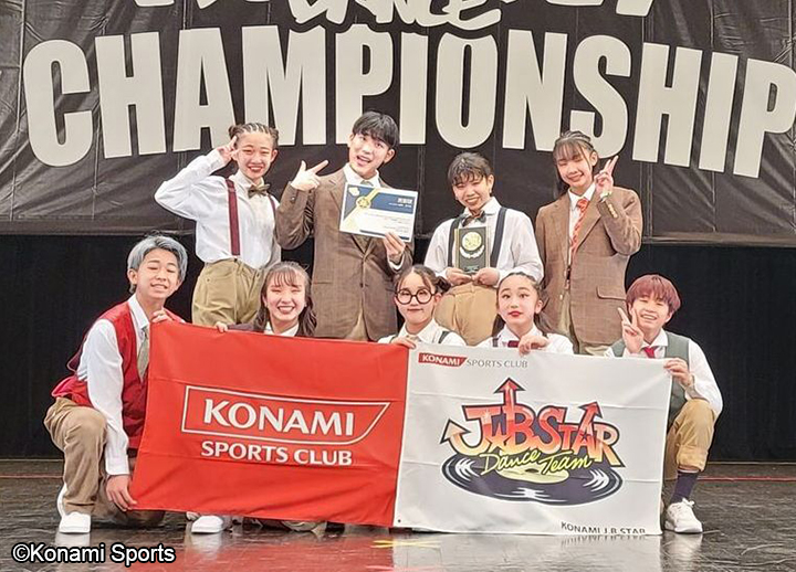 コナミアスリート｜ニュース｜「KONAMI J.B.STAR」がヒップホップダンスの世界大会『WORLD HIP HOP DANCE