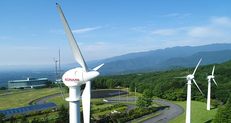 Konami Group's Efforts on Climate Change